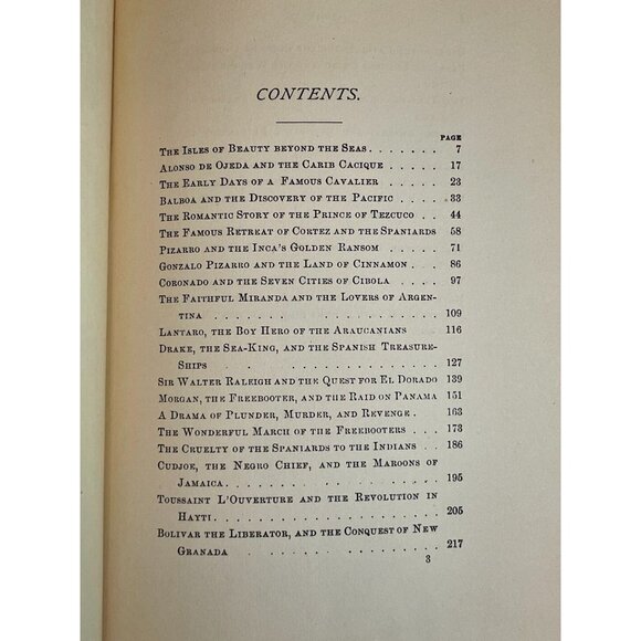 Historical Tales Spanish-American Charles Morris 1908 Romance of Reality Vol 3 - Picture 11 of 16